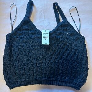 Crochet cropped top